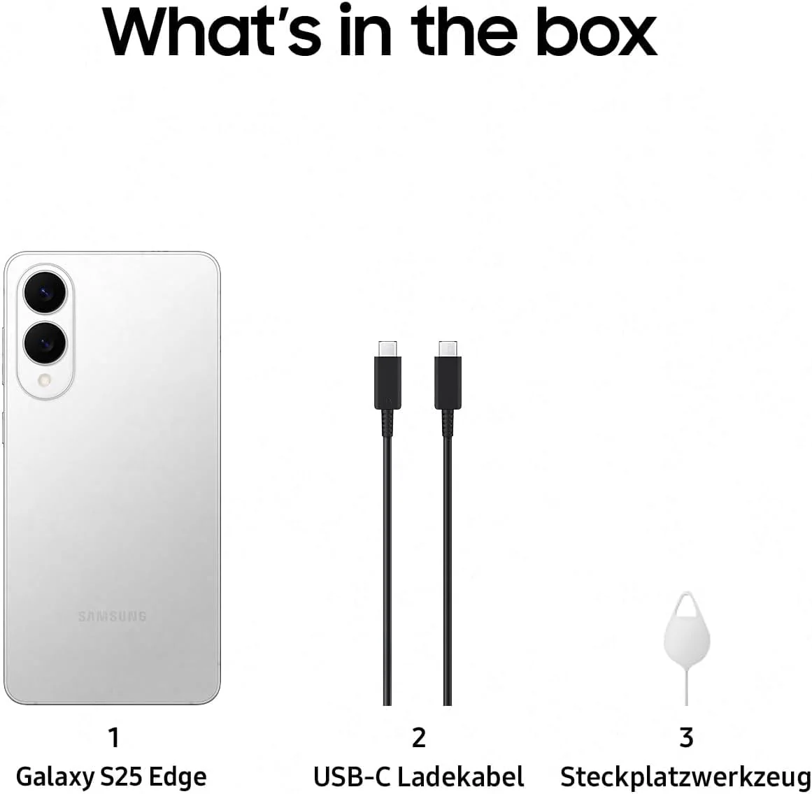 Samsung Galaxy S25 Edge AI Smartphone mit Galaxy AI, Ohne Vertrag, Handy mit Android, 12 GB RAM, 256 GB GB Speicher, 200-MP-Kamera, Titanium Silver, 3 Jahre Herstellergarantie [Exklusiv auf Amazon] - Image 5