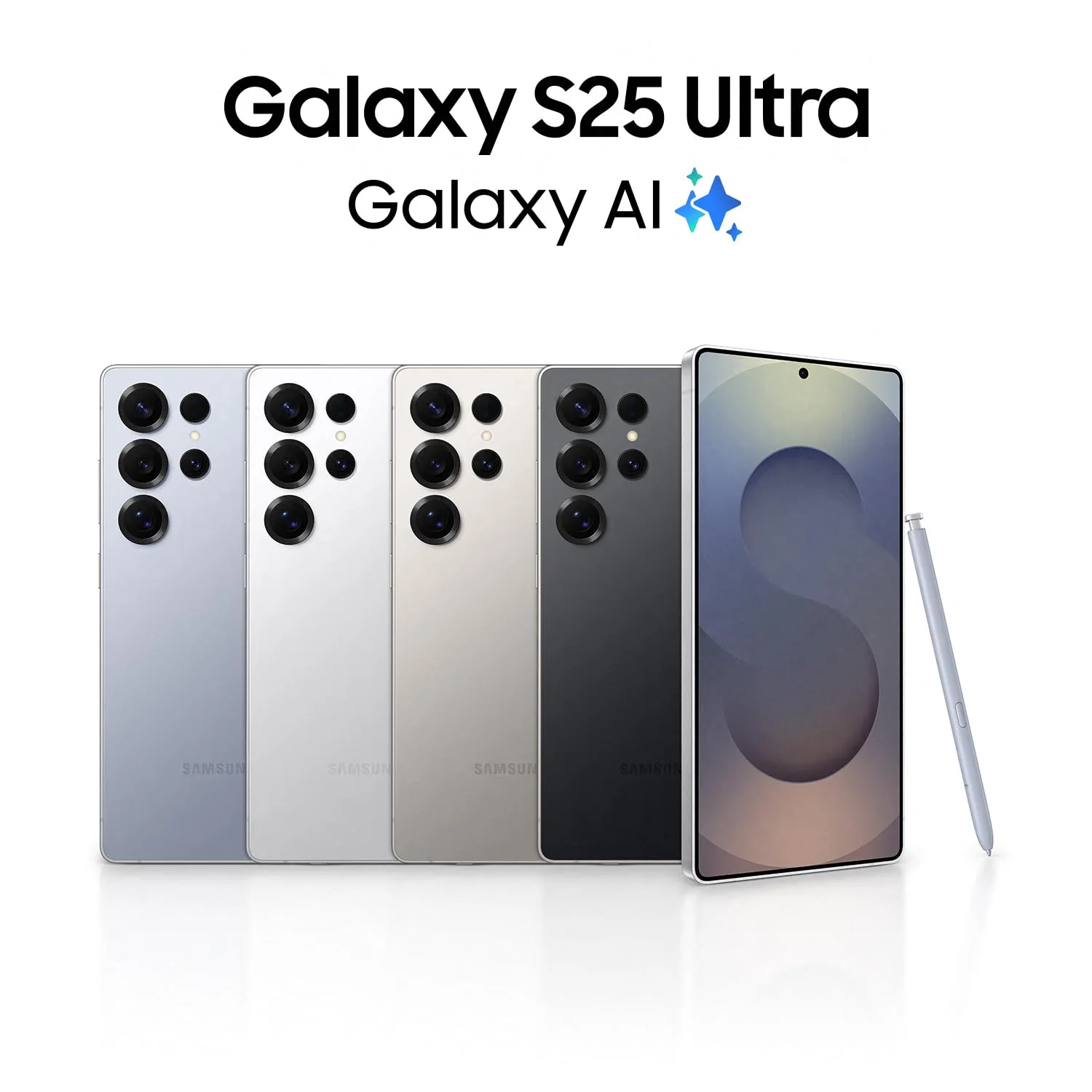 Samsung Galaxy S25 Ultra AI Smartphone mit Galaxy AI, ohne Vertrag, AI Handy mit Android, 12 GB RAM, 512 GB Speicher, 200-MP-Kamera, Titanium Silverblue, 3 Jahre Herstellergarantie - Image 8