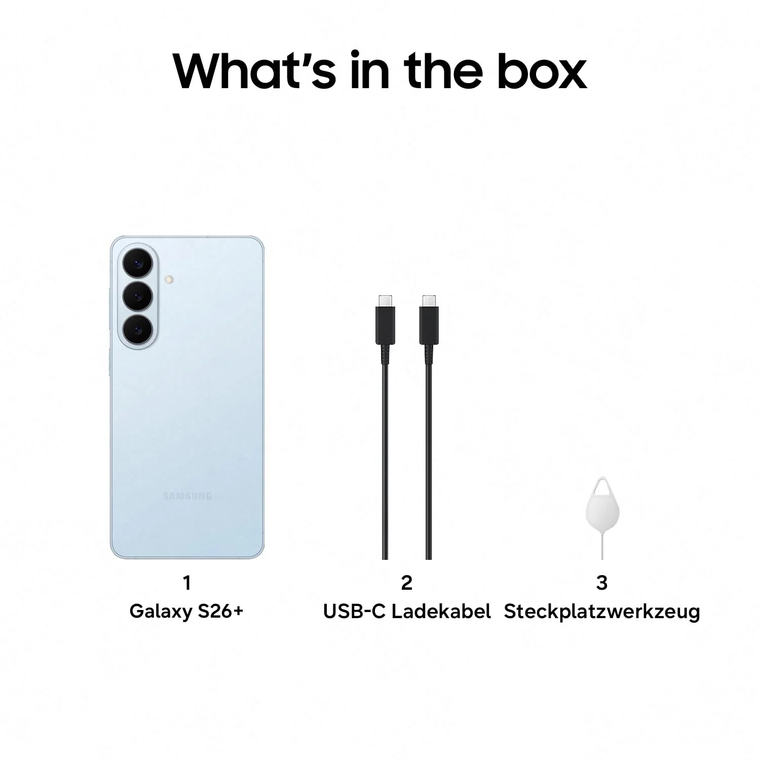 Samsung Galaxy S26+ AI Smartphone mit Galaxy AI, Ohne Vertrag, Handy mit Android, 12 GB RAM, 256 GB Speicher, AP Prozessor, 50 MP, Sky Blue, 3 Jahre Herstellergarantie [Exklusiv auf Amazon] - Image 4