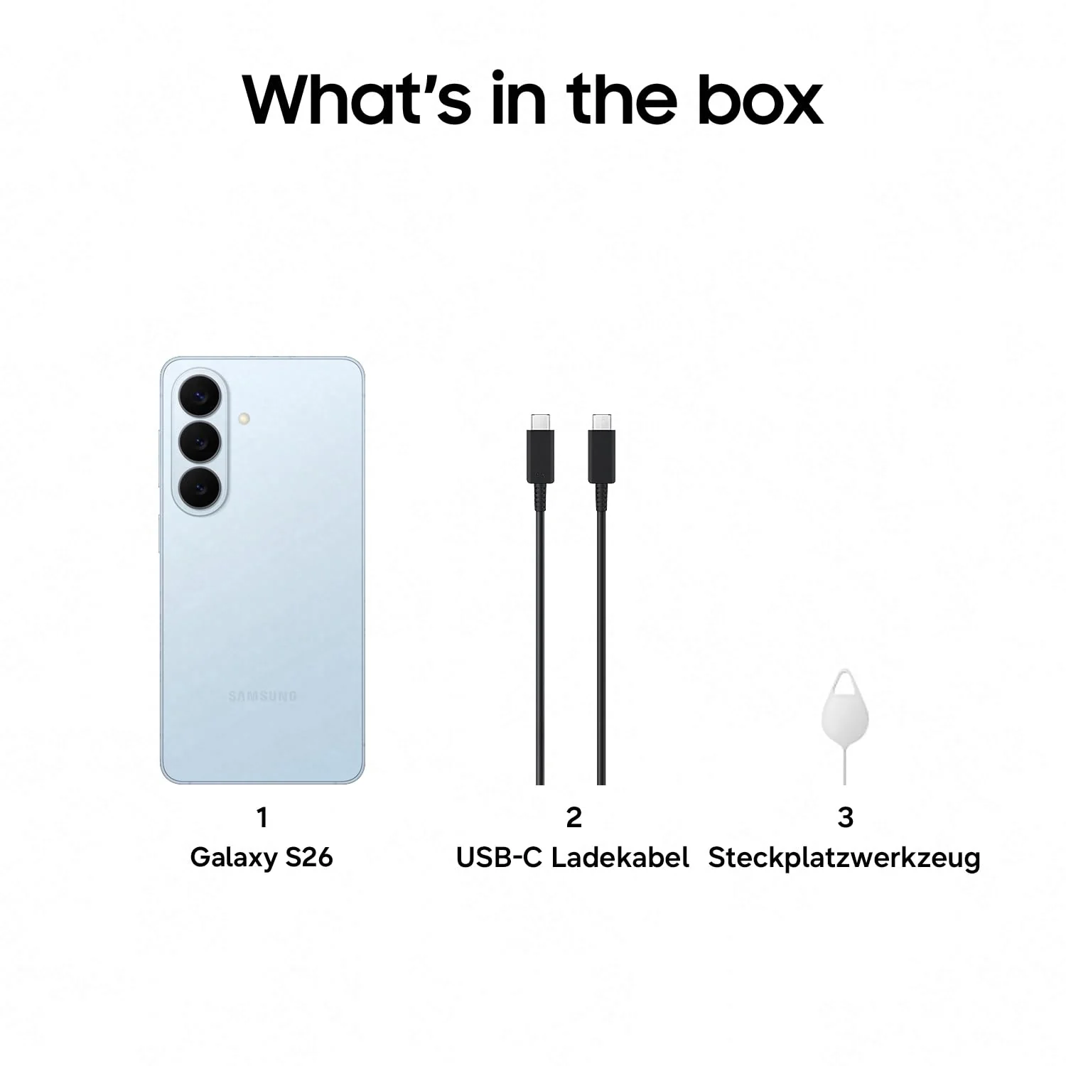 Samsung Galaxy S26 AI Smartphone mit Galaxy AI, Ohne Vertrag, Handy mit Android, 12 GB RAM, 256 GB Speicher, AP Prozessor, 50 MP, Sky Blue, 3 Jahre Herstellergarantie [Exklusiv auf Amazon] - Image 4