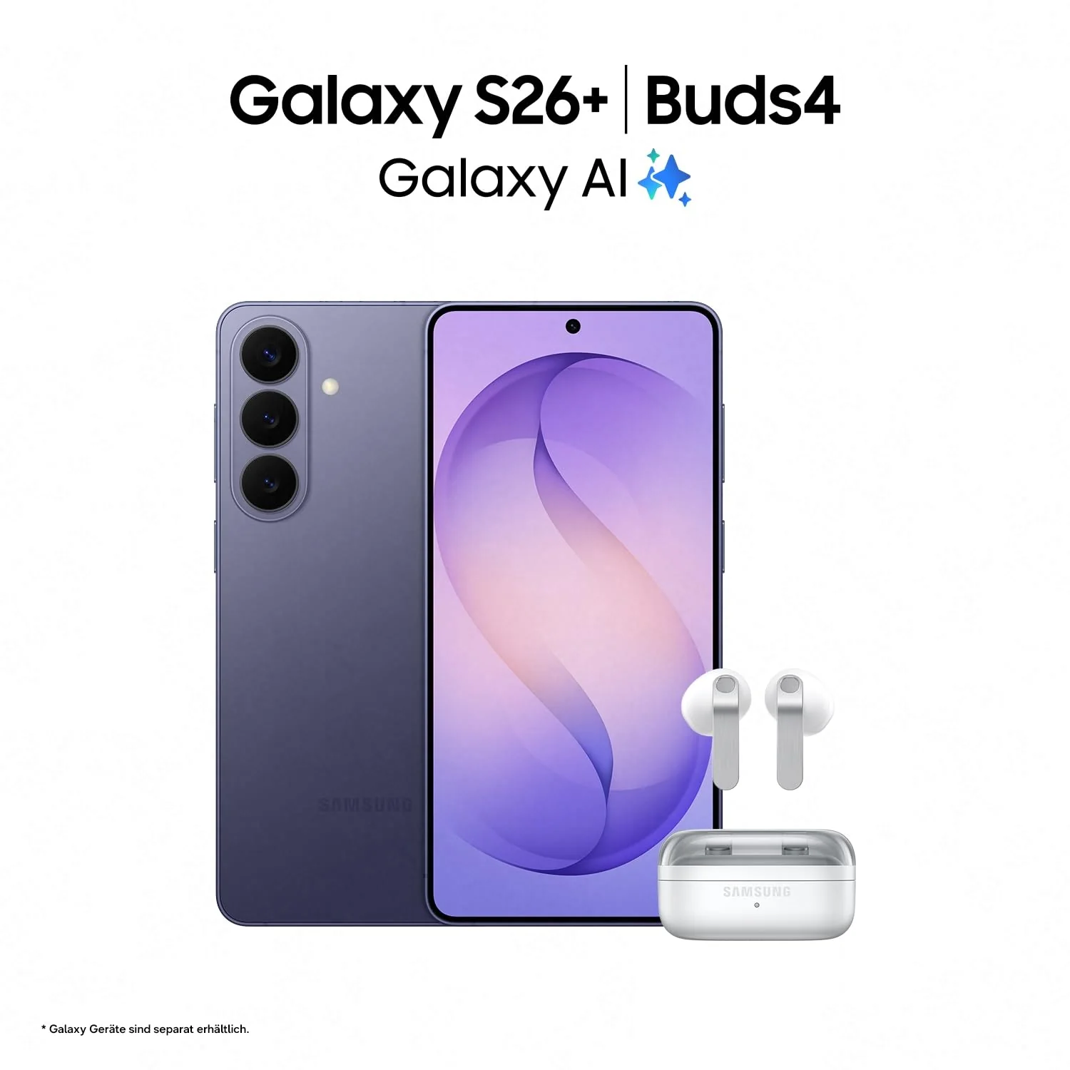 Samsung Galaxy S26+ AI Smartphone mit Galaxy AI, Ohne Vertrag, Handy mit Android, 12 GB RAM, 512 GB Speicher, AP Prozessor, 50 MP, Cobalt Violet, 3 Jahre Herstellergarantie [Exklusiv auf Amazon] - Image 5
