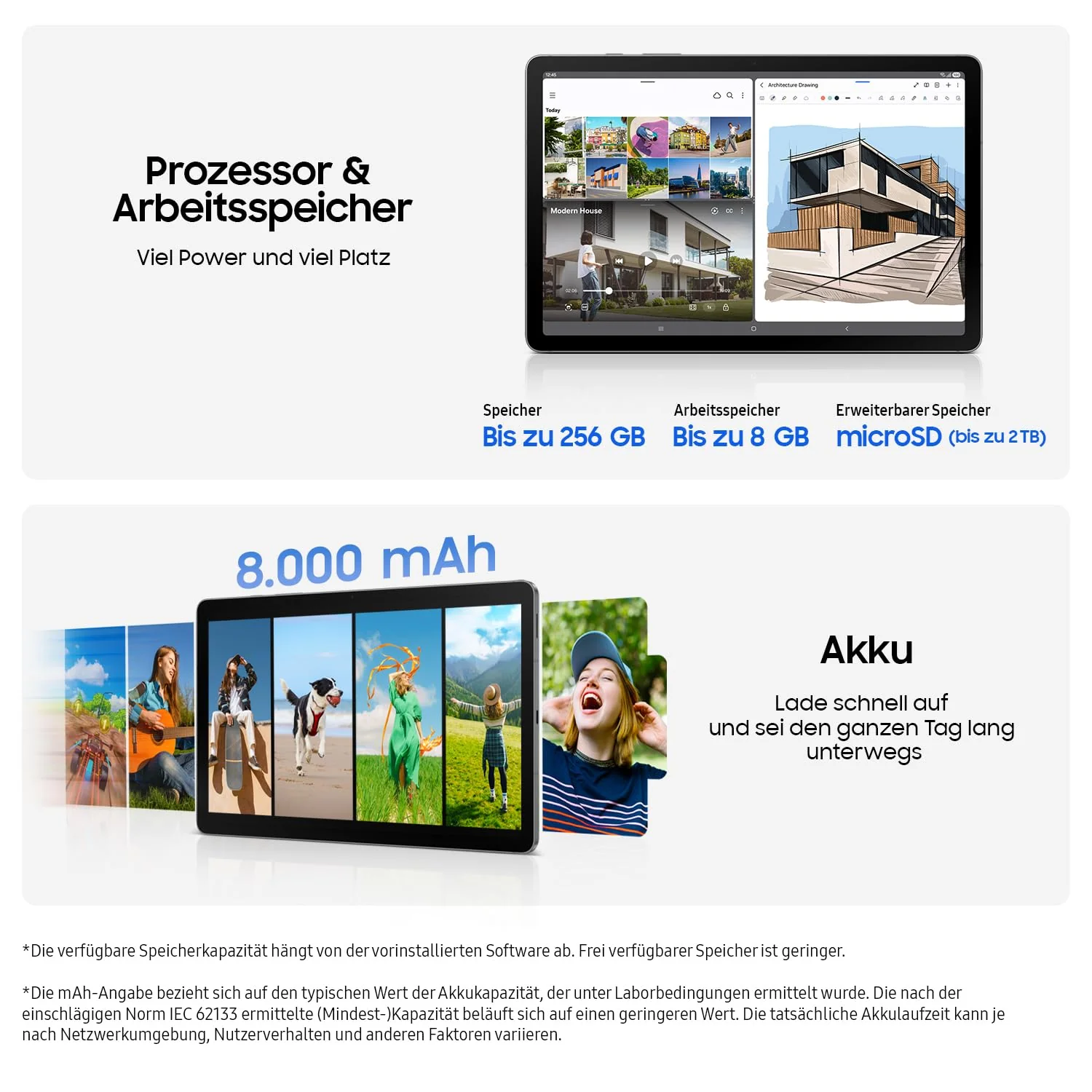 Samsung Galaxy Tab S10 Lite AI Tablet, Android Tablet, 6 GB RAM, 128 GB Speicher, 27,7 cm/10,9" Display mit 90 Hz, Inkl. S Pen, Wi-Fi, Grey, 3 Jahre Herstellergarantie [Exklusiv auf Amazon] - Image 5