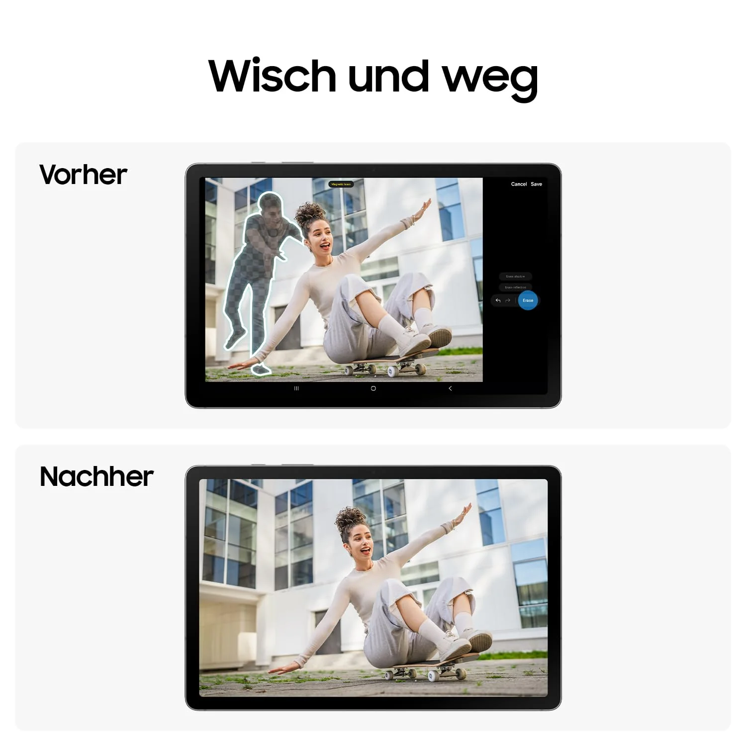 Samsung Galaxy Tab S10 Lite AI Tablet, Android Tablet, 8 GB RAM, 256 GB Speicher, 27,7 cm/10,9" Display mit 90 Hz, Inkl. S Pen, Wi-Fi, Silver, 3 Jahre Herstellergarantie [Exklusiv auf Amazon] - Image 3