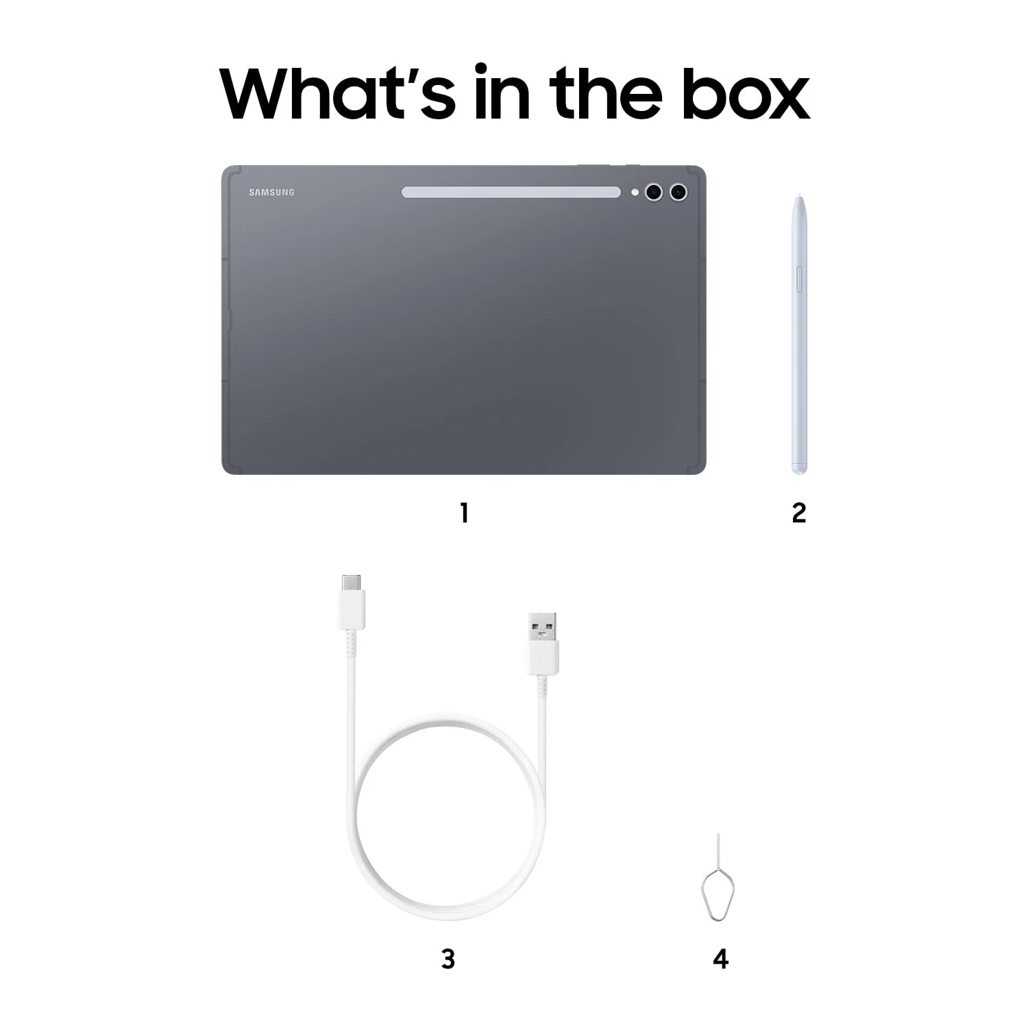 Samsung Galaxy Tab S10 Ultra AI Tablet, Android Tablet, 12 GB RAM, 256 GB Speicher, AMOLED-Display, Antireflexionsbeschichtung, Inkl. S Pen, WiFi, Moonstone Gray, 36 Monate Herstellergarantie - Image 3