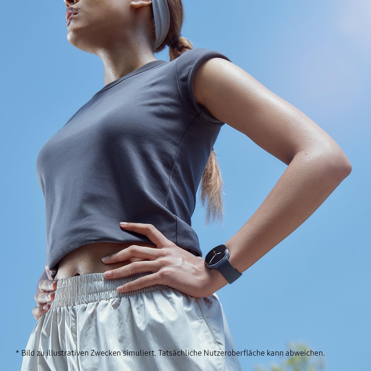 Samsung Galaxy Watch8 Smartwatch mit Galaxy AI, Fitness-Uhr und Fitness-Tracker, Sport Band, Wellness- und Schlaf-Coaching, 40 mm, Bluetooth, Silver, 3 Jahre Herstellergarantie - Image 9
