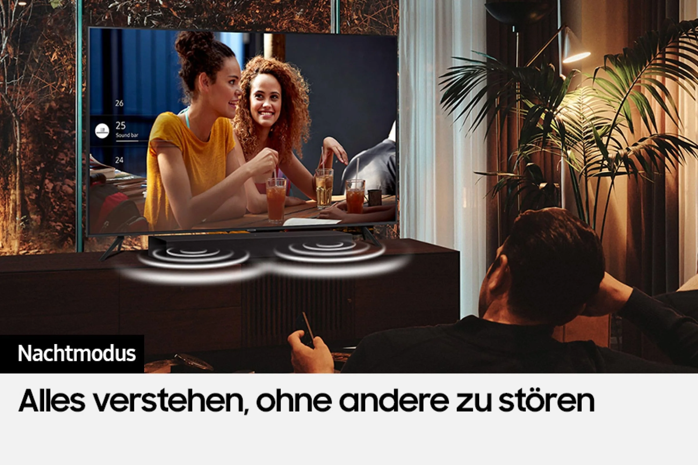Samsung HW-C440G 2.1-Kanal C-Soundbar mit Subwoofer, 3 intergrierte Lautsprecher, Nachtmodus (SSE), Game Mode, 300 W, DTS Virtual:X, Inkl. One Remote Control [2023] - Image 13