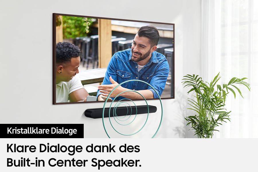 Samsung HW-S66GD 3.1-Kanal All-in-one Soundbar für TV-Geräte, Bluetooth-Lautsprecher mit kabellosem Dolby Atmos 5.0 / DTS Virtual:X, Q-Symphony, Adaptive Sound Lite [2024] - Image 11