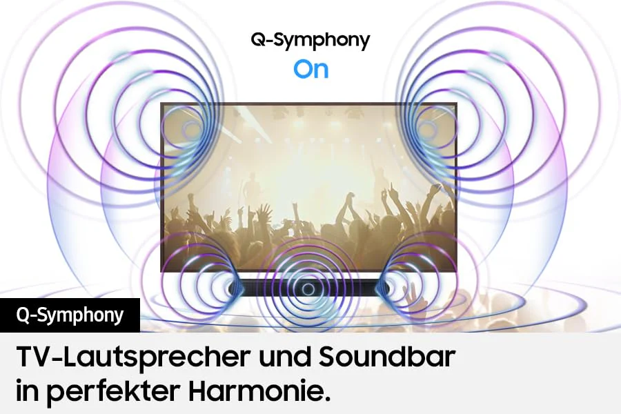 Samsung HW-S66GD 3.1-Kanal All-in-one Soundbar für TV-Geräte, Bluetooth-Lautsprecher mit kabellosem Dolby Atmos 5.0 / DTS Virtual:X, Q-Symphony, Adaptive Sound Lite [2024] - Image 4