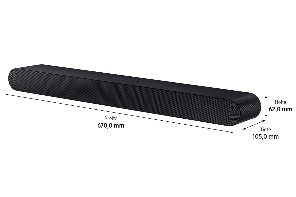 Samsung HW-S66GD 3.1-Kanal All-in-one Soundbar für TV-Geräte, Bluetooth-Lautsprecher mit kabellosem Dolby Atmos 5.0 / DTS Virtual:X, Q-Symphony, Adaptive Sound Lite [2024] - Image 6