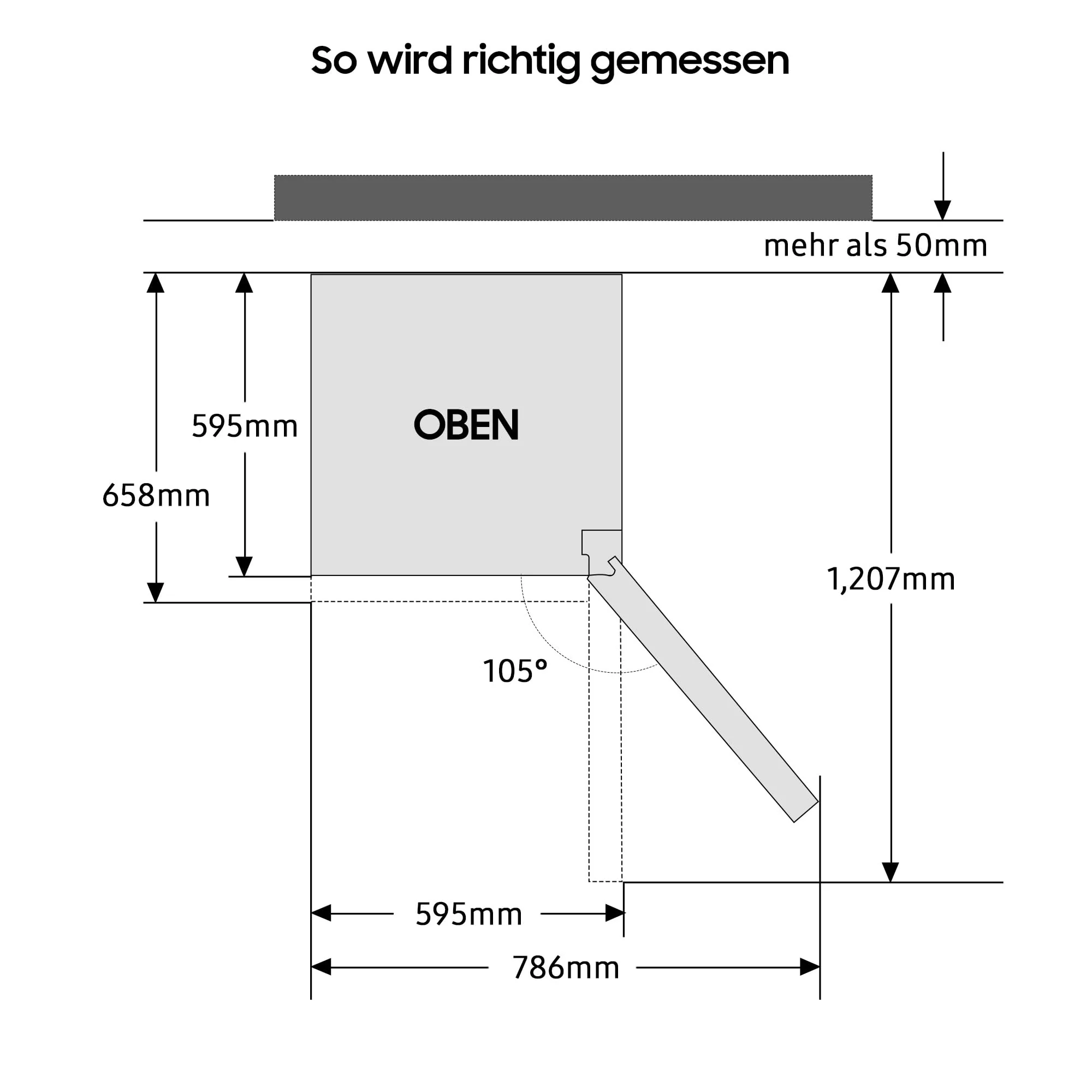 Samsung Kühl-Gefrier-Kombination, Kühlschrank mit Gefrierfach, 203 cm, 390 l Gesamtvolumen, 114 l Gefrierteil, AI Energy Mode, Flaschenregal, Premium Black Steel, RL38C602CB1/EG - Image 6