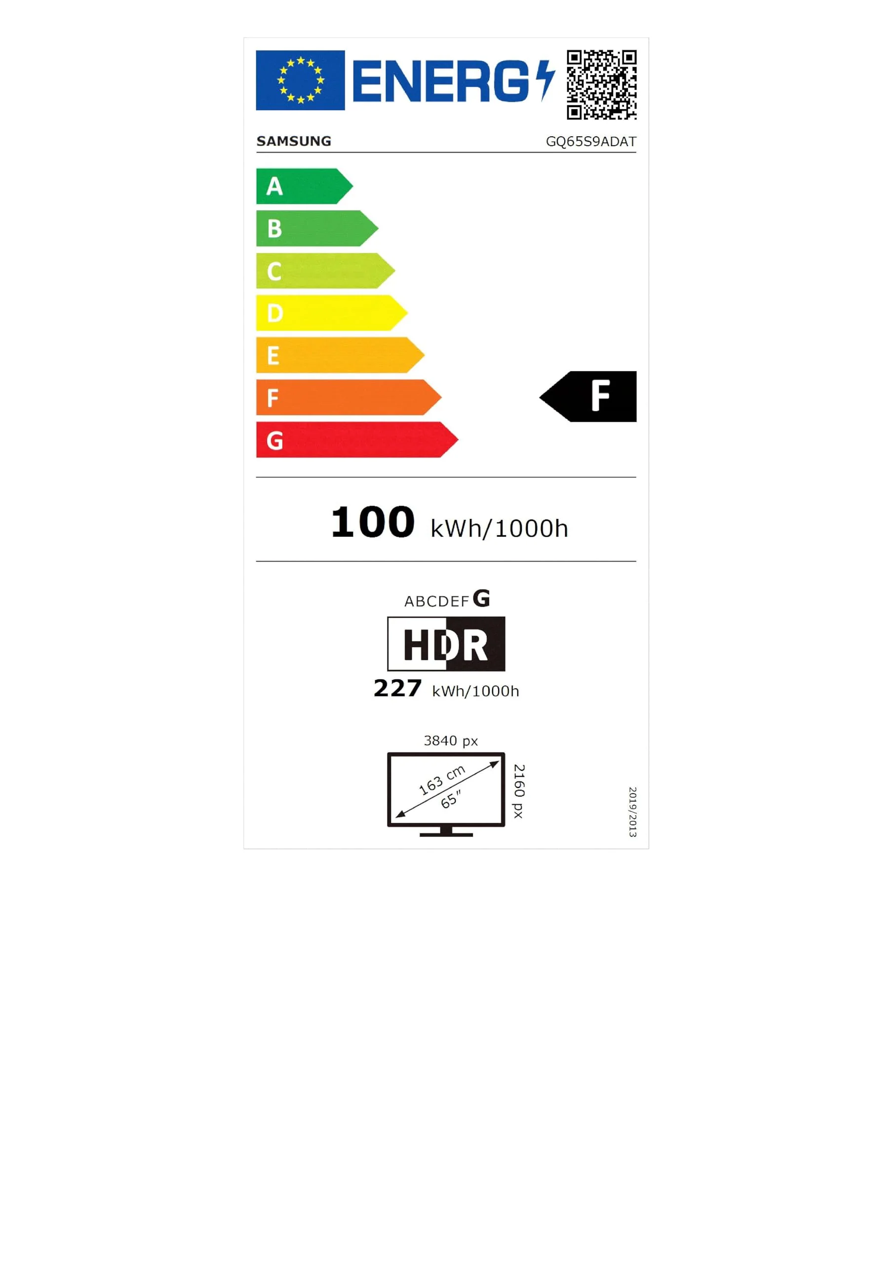 Samsung OLED GQ65S9AD 4K Fernseher 65 Zoll (163 cm), 4K, AI Gen2 Prozessor, OLED HDR+, AI Upscaling, Smart TV, KI, GQ65S9ADATXZG, Deutsches Modell [2024] - Image 2