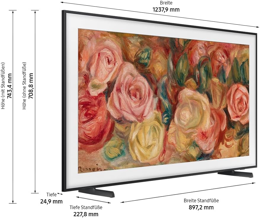 Samsung QLED 4K Fernseher The Frame 43 Zoll, Samsung TV mit mattem Display und austauschbarem Rahmen, Art Mode, Smart TV, GQ43LS03DAUXZG, Deutsches Modell [2024] - Image 5