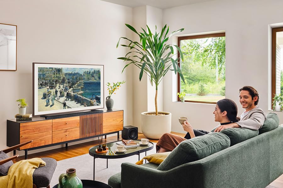 Samsung QLED 4K Fernseher The Frame 43 Zoll, Samsung TV mit mattem Display und austauschbarem Rahmen, Art Mode, Smart TV, GQ43LS03DAUXZG, Deutsches Modell [2024] - Image 7
