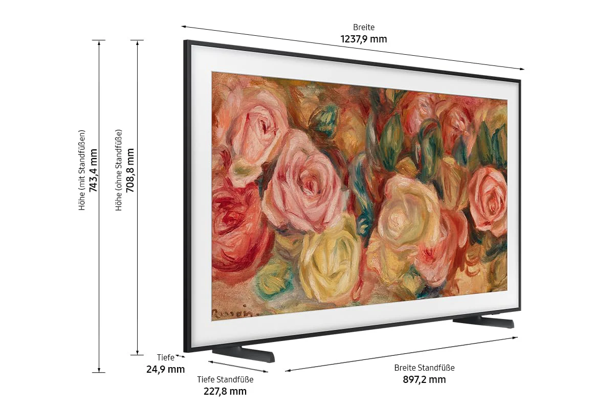 Samsung QLED 4K Fernseher The Frame 43 Zoll, Samsung TV mit mattem Display und austauschbarem Rahmen, Art Mode, Smart TV, GQ43LS03DAUXZG, Deutsches Modell [2024] - Image 8