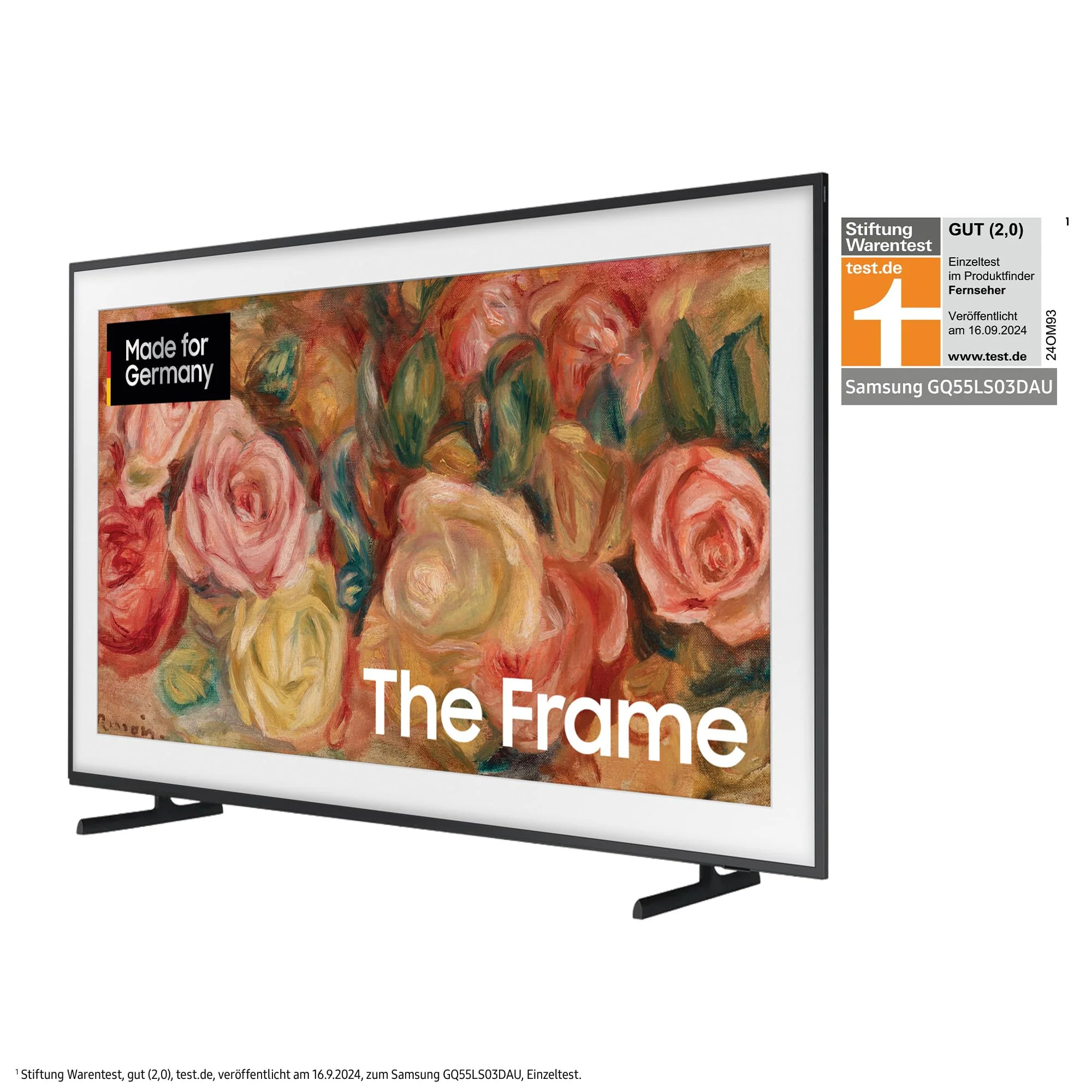 Samsung QLED 4K Fernseher The Frame 50 Zoll, Samsung TV mit mattem Display und austauschbarem Rahmen, Art Mode, Smart TV, GQ50LS03DAUXZG, Deutsches Modell [2024] - Image 6