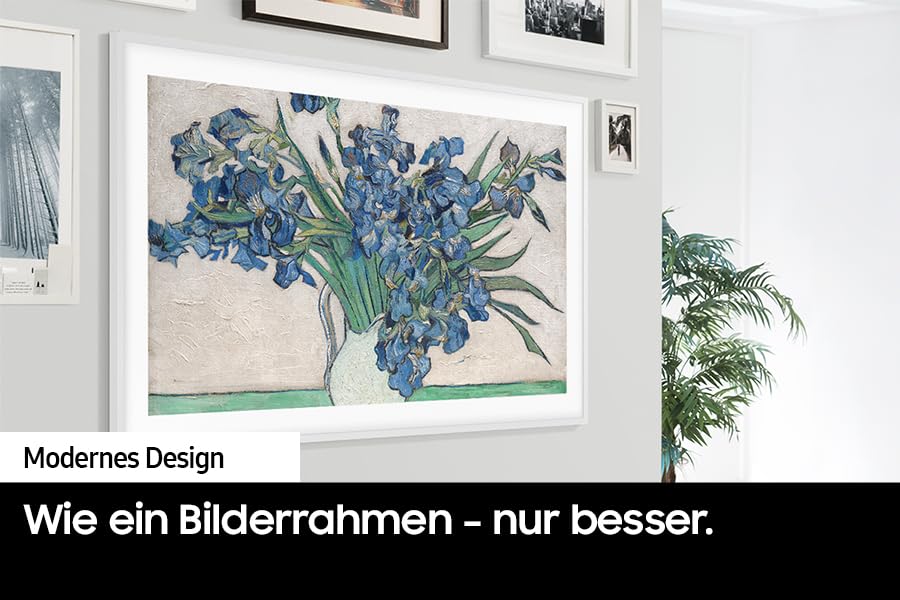Samsung QLED 4K Fernseher The Frame 55 Zoll, Samsung TV mit mattem Display und austauschbarem Rahmen, Art Mode, Smart TV, GQ55LS03DAUXZG, Deutsches Modell [2024] - Image 15