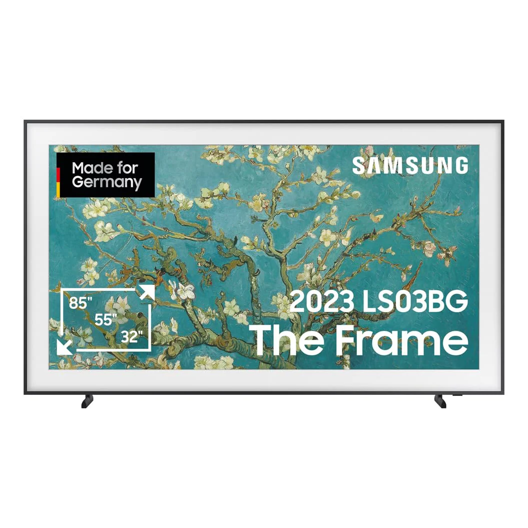 Samsung QLED 4K The Frame 55 Zoll Fernseher (GQ55LS03BGUXZG, Deutsches Modell), mattes Display, austauschbare Rahmen, Art Mode, Smart TV [2023] - Image 13