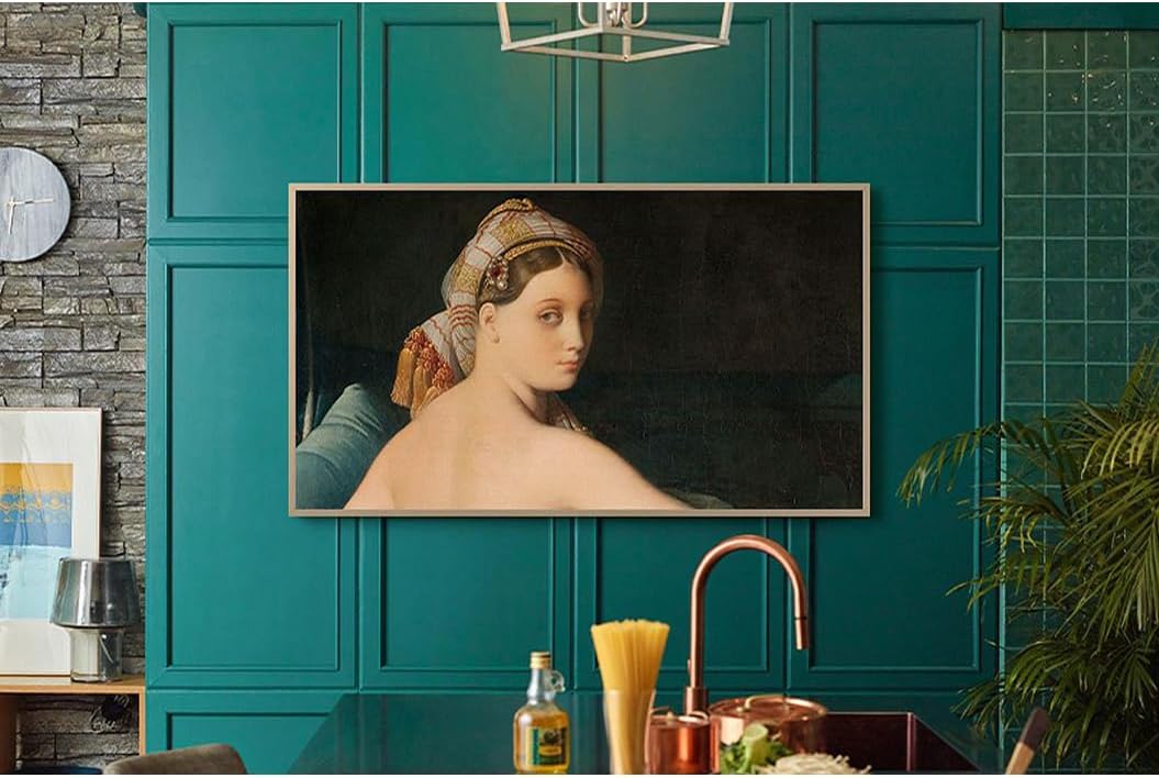 Samsung QLED 4K The Frame 55 Zoll Fernseher (GQ55LS03BGUXZG, Deutsches Modell), mattes Display, austauschbare Rahmen, Art Mode, Smart TV [2023] - Image 20
