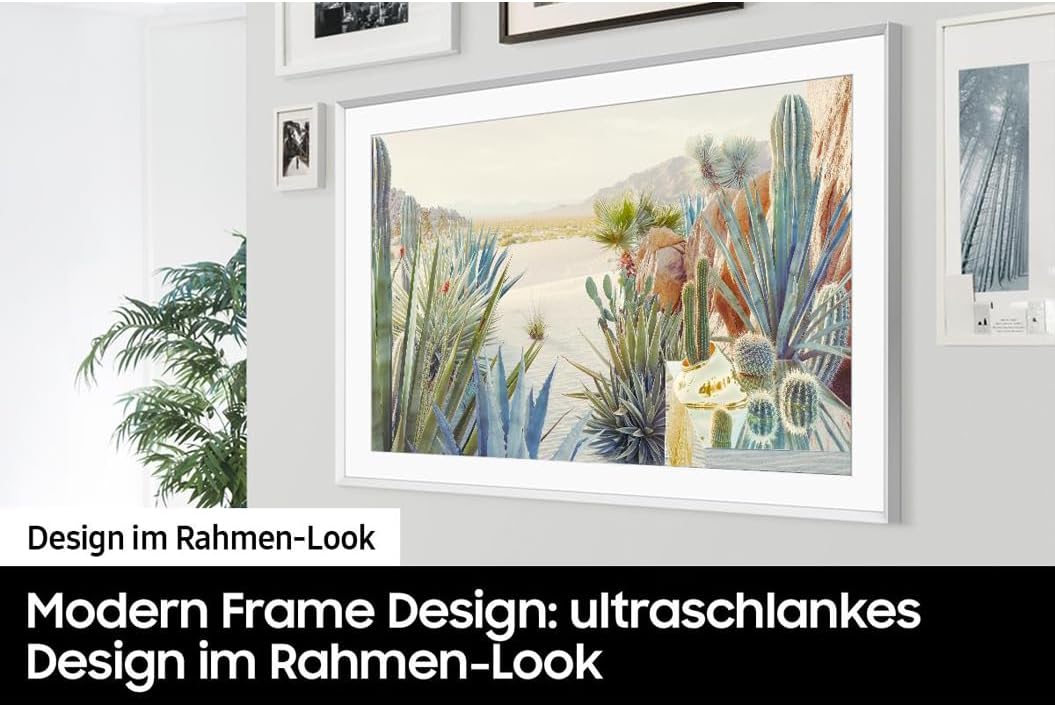 Samsung QLED 4K The Frame 65 Zoll Fernseher (GQ65LS03BGUXZG, Deutsches Modell), mattes Display, austauschbare Rahmen, Art Mode, Smart TV [2023] - Image 10