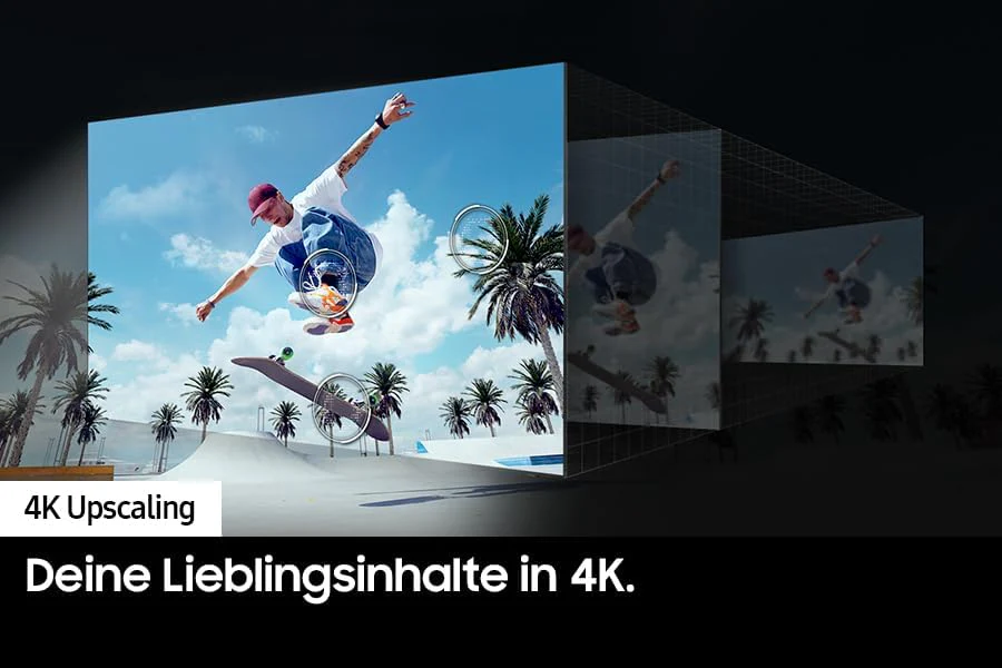 Samsung QLED Q60D Fernseher 65 Zoll, TV mit Quantum Prozessor Lite 4K, 100% Farbvolumen, 4K Upscaling, Tizen OS, Smart TV, GQ65Q60DAUXZG, Deutsches Modell [2024] - Image 10