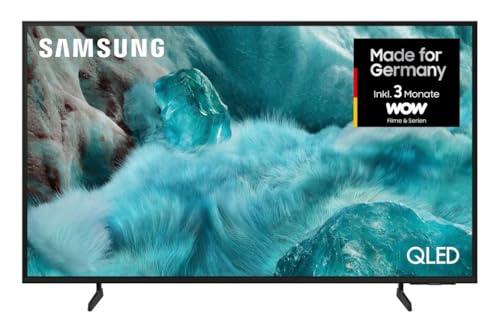 Samsung QLED Q7F2 4K 50 Zoll (125 cm) UHD Fernseher, Q4 AI Prozessor, Quantum Dot für Reale Farben, 4K Upscaling, Knox Security, Gaming Hub, Kostenlose Inhalte, Samsung Vision AI Smart TV