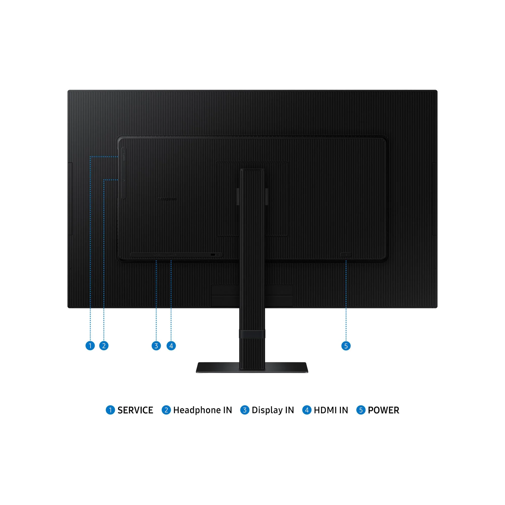 Samsung ViewFinity S70D 4K-Monitor 27 Zoll, UHD, 3.840 x 2.160, 60 Hz, HDR10, Easy Setup-Ständer, Eye Saver Mode, LS27D700EAUXEN - Image 3