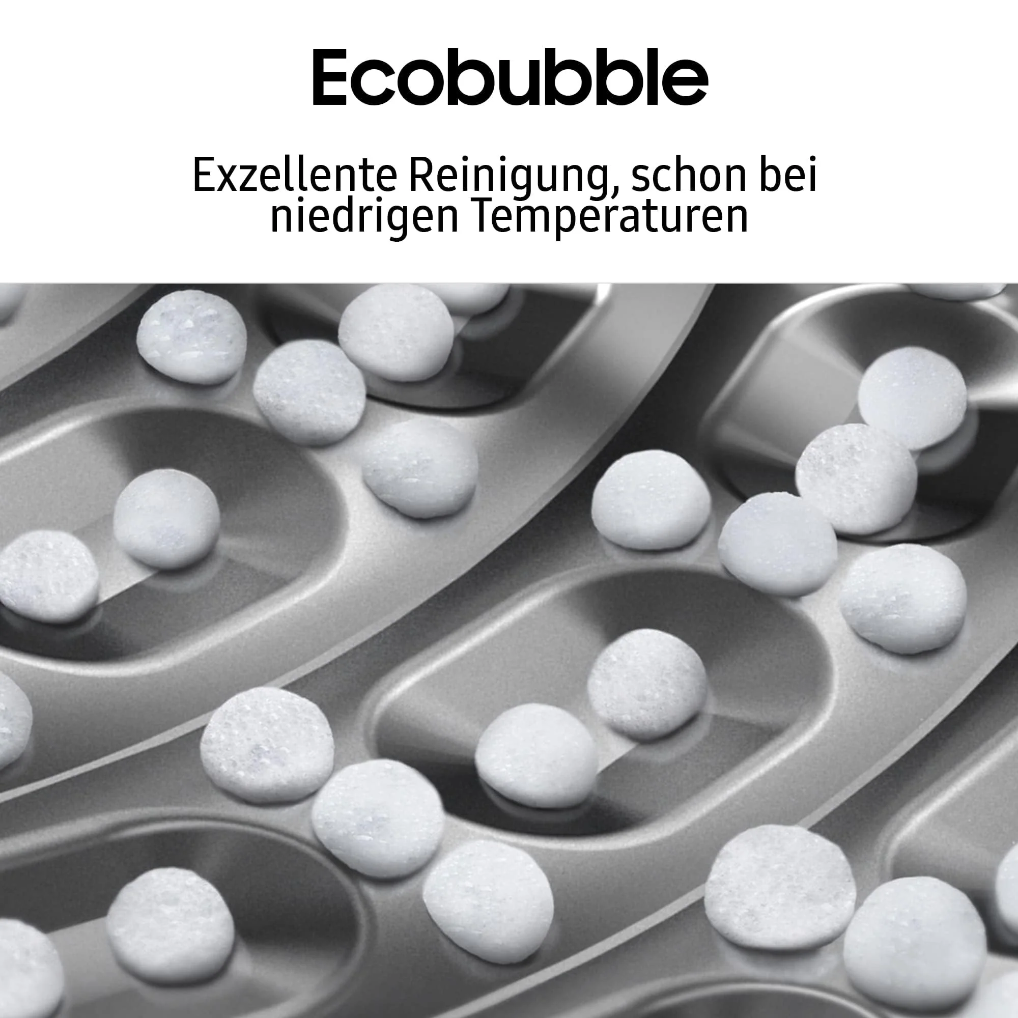 Samsung WD90T754ABX/S2 Waschtrockner, 9/6 kg, 1400 U/min, QuickDrive Option, AddWash, Ecobubble, Simple Control-Bedienkonzept, Air Wash, SuperSpeed 39 Min, Hygiene-Dampfprogramm, Inox - Image 3