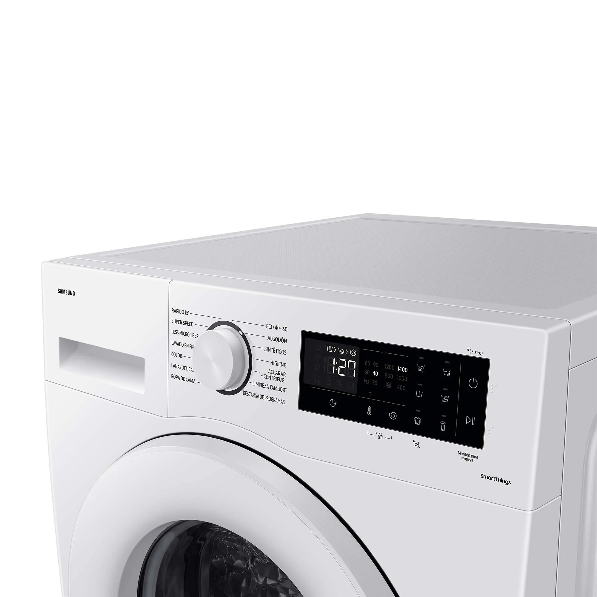 Samsung WW11DG5B25TEEG Waschmaschine, 11 kg, 1.400 U/min, Extra energiesparend, EEK: A (-10%), AI Ecobubble, SmartThings AI Energy Mode, SuperSpeed 39 Min, Hygiene-Dampfprogramm, Weiß - Image 2