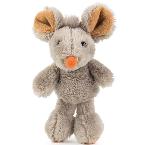 Schaffer Knuddel mich! Schaffer 3547 Plüsch Magnet Kuscheltier Maus Eddi, grau, 11 cm - Image 6