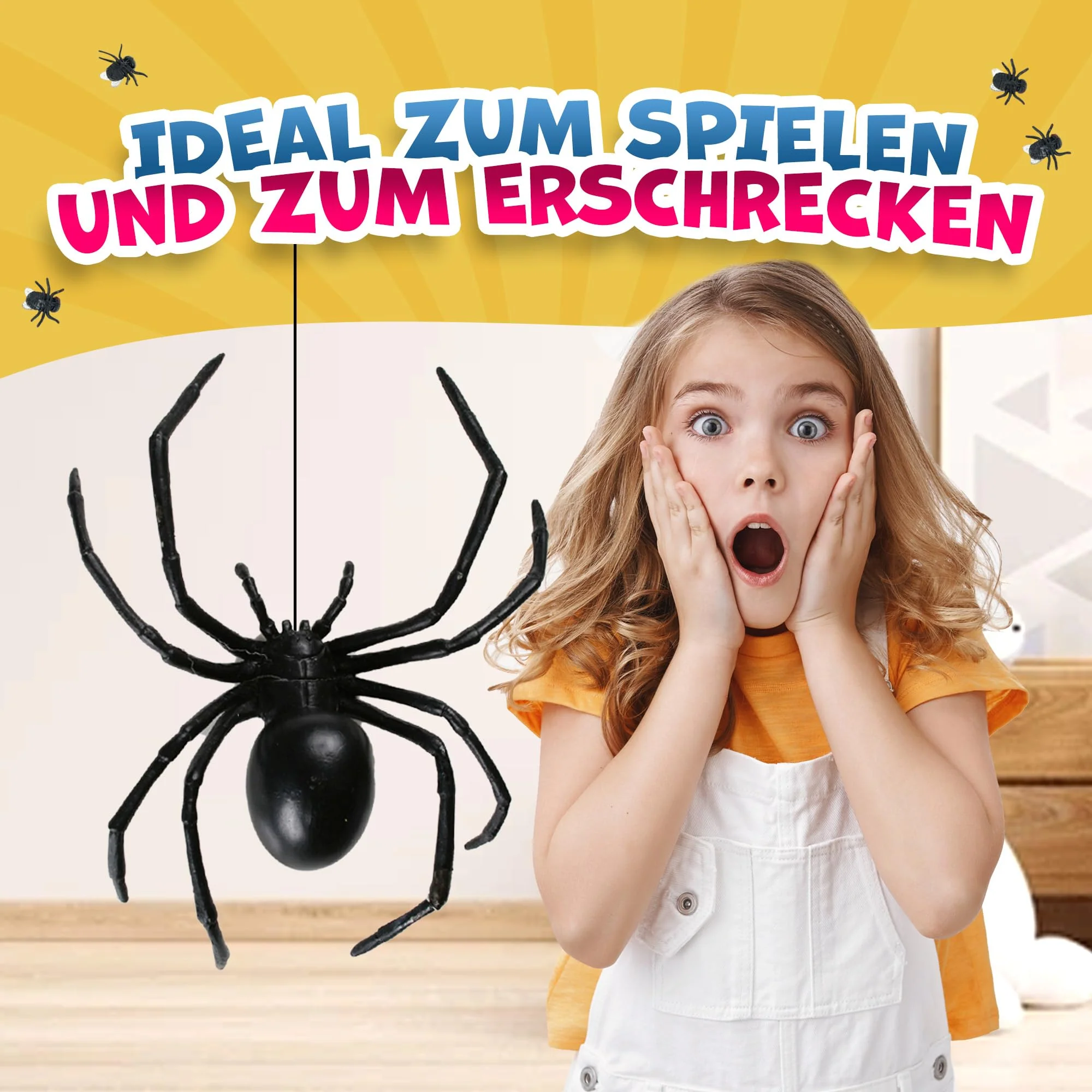 Scherzartikel Box – 25+ Teile Prank Set mit Klassiker-Gags & Insektenattrappen – Spaßgeschenk für Kinder & Erwachsene – Geburtstag, JGA, Party – Versand aus Deutschland - Image 7