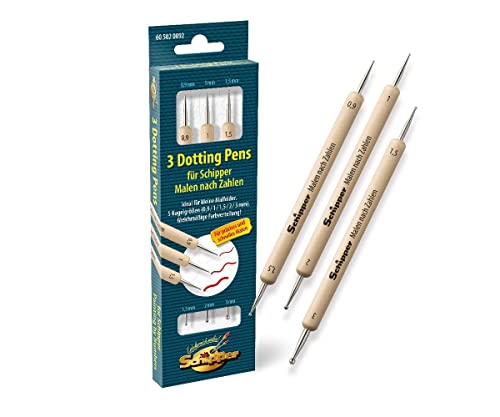 Schipper 605020892 Malen nach Zahlen - 3 Dotting Pen´s doppelseitig, die Alternative zum Pinsel, geeignet für jedes Gemälde - Image 5