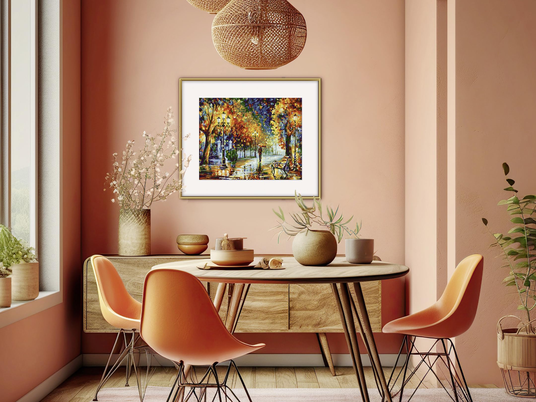 Schipper 609240910 Malen nach Zahlen – Spaziergang im Herbst - Bilder malen für Erwachsene, inklusive Pinsel und Acrylfarben, 24 x 30 cm - Image 6