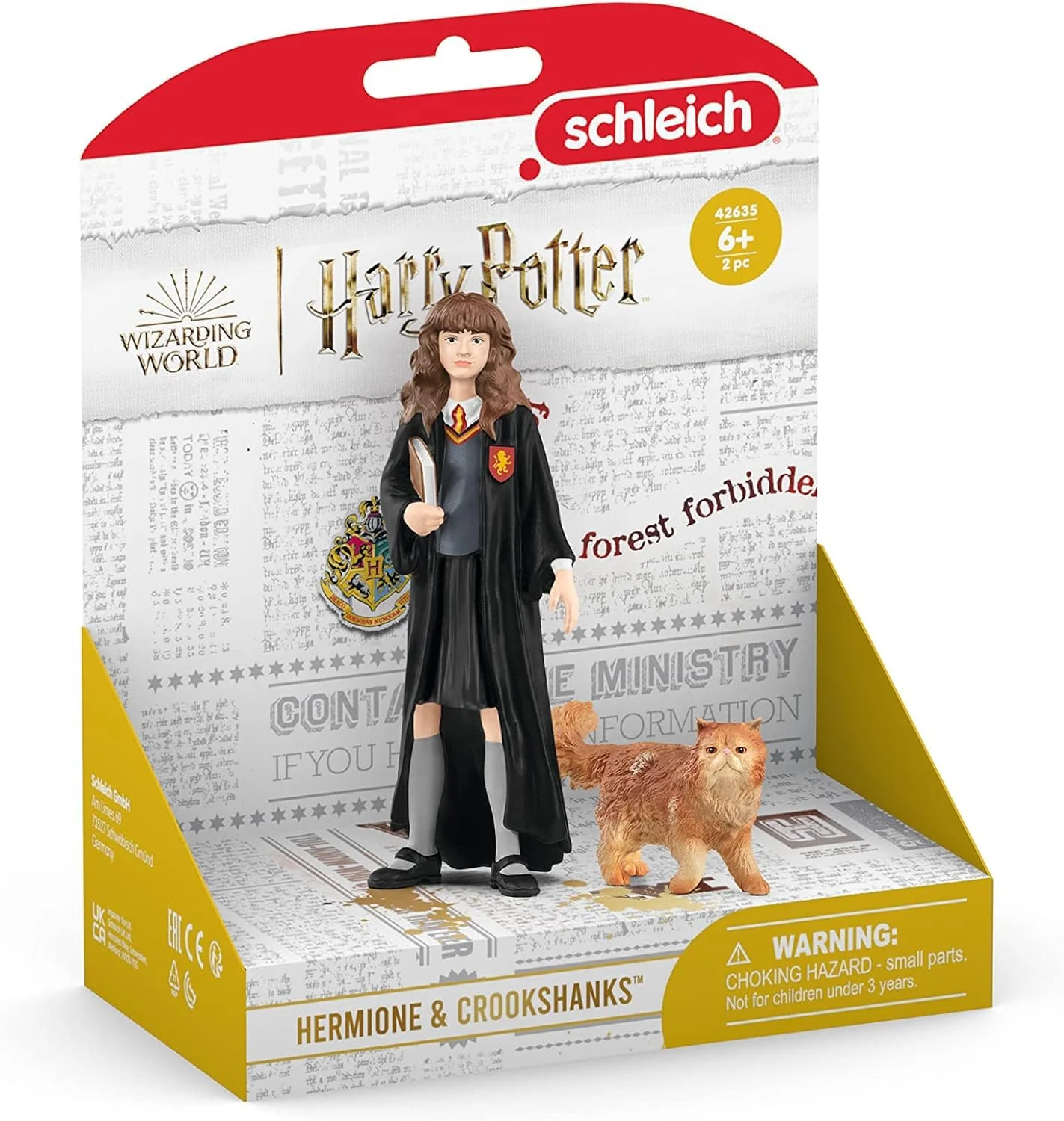 SCHLEICH 42635 Hermine Granger & Krummbein, ab 6 Jahren, Harry Potter - Spielfigur, 3 x 3 x 10 cm - Image 2