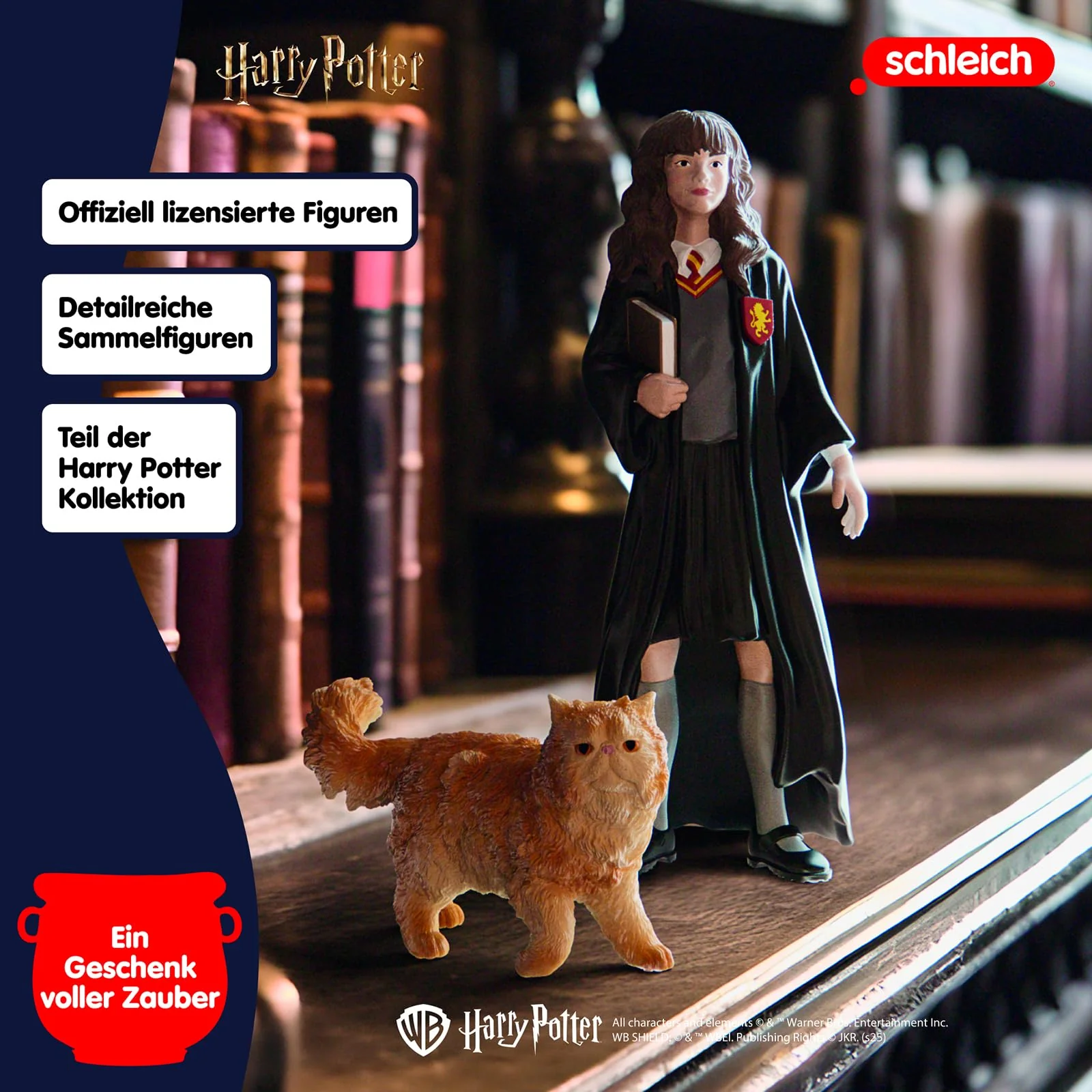 SCHLEICH 42635 Hermine Granger & Krummbein, ab 6 Jahren, Harry Potter - Spielfigur, 3 x 3 x 10 cm - Image 3