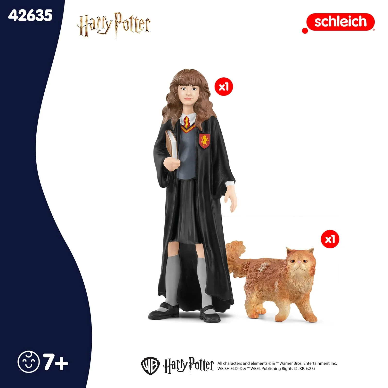 SCHLEICH 42635 Hermine Granger & Krummbein, ab 6 Jahren, Harry Potter - Spielfigur, 3 x 3 x 10 cm - Image 4