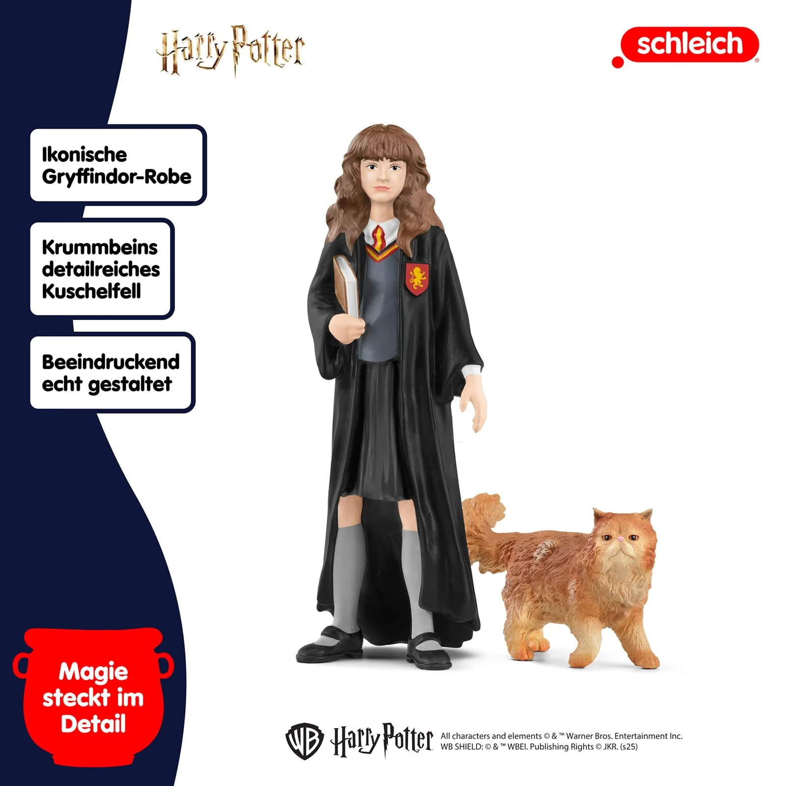 SCHLEICH 42635 Hermine Granger & Krummbein, ab 6 Jahren, Harry Potter - Spielfigur, 3 x 3 x 10 cm - Image 6