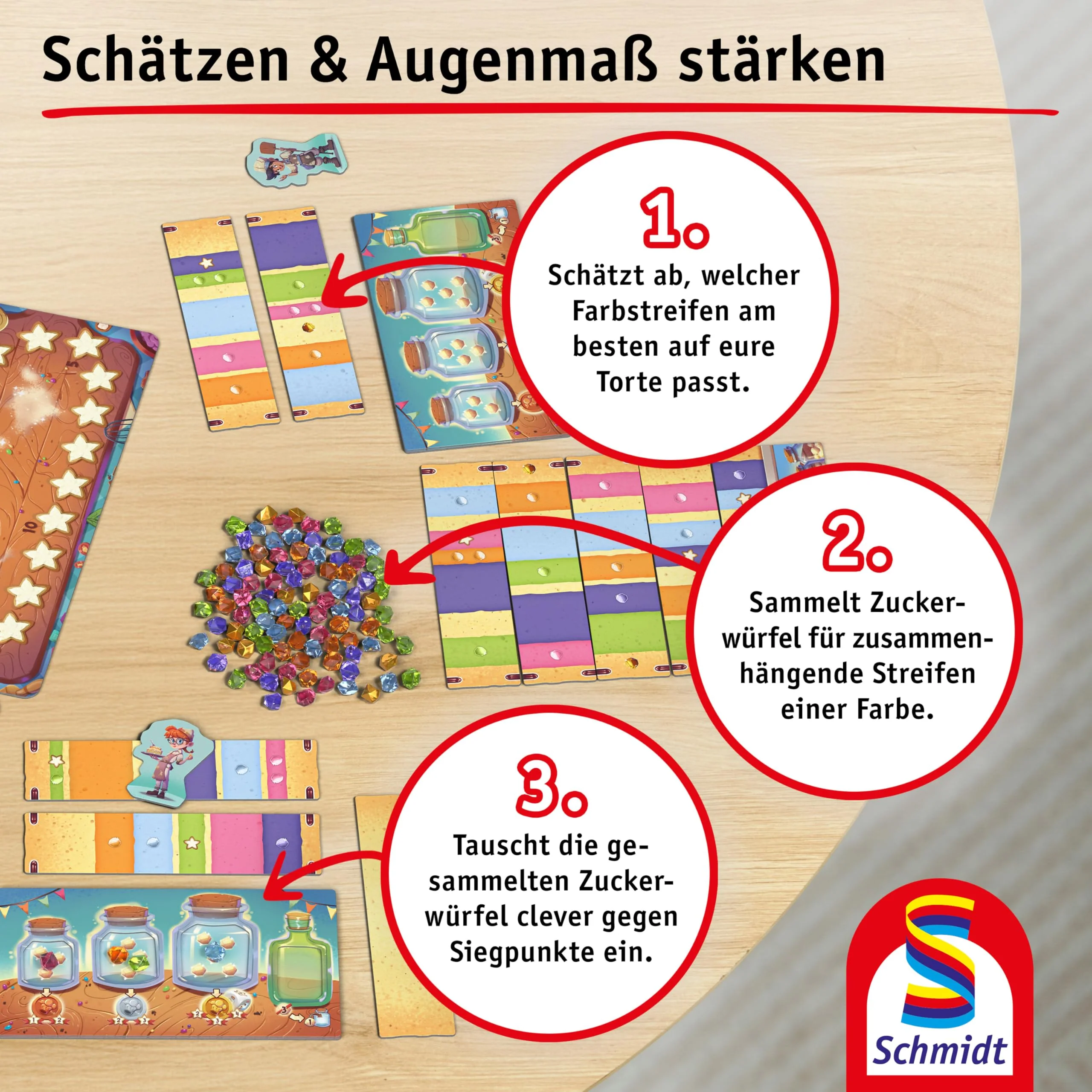 Schmidt Spiele 40659 Topp die Torte!, Kinderspiel des Jahres 2025 - Image 6
