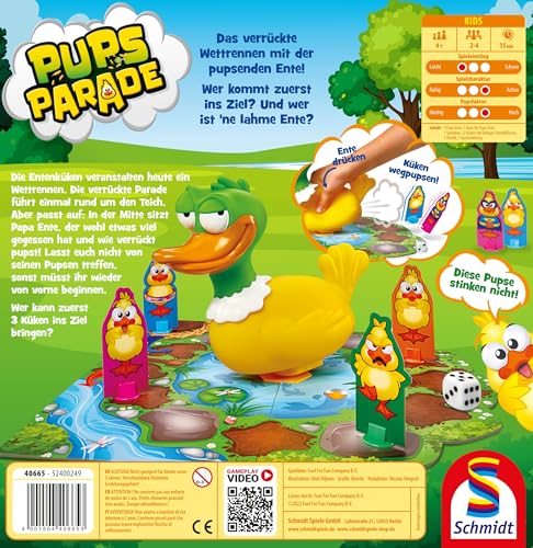 Schmidt Spiele 40665 Pupsparade, Kinderspiel, Actionspiel ab 4 Jahren - Image 8