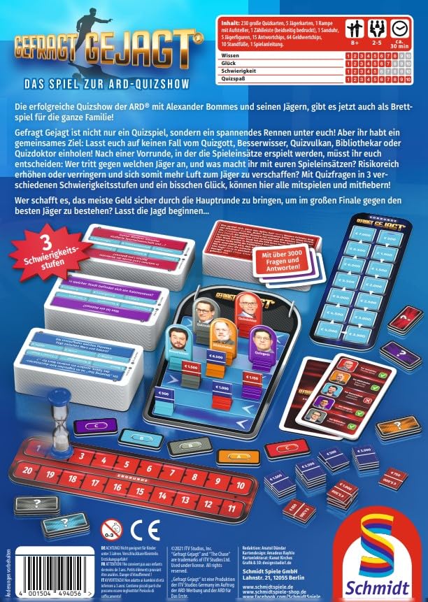 Schmidt Spiele 49405 Gefragt Gejagt, Quizspiel, Familienspiel - Image 4