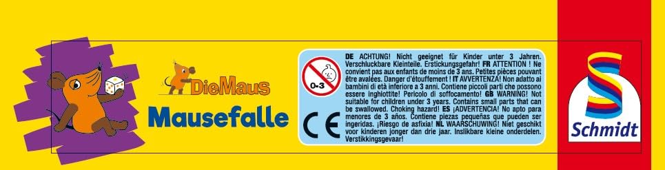 Schmidt Spiele 51405 Die Maus, Mausefalle, Bring mich mit Spiel in der Metalldose, grün - Image 5
