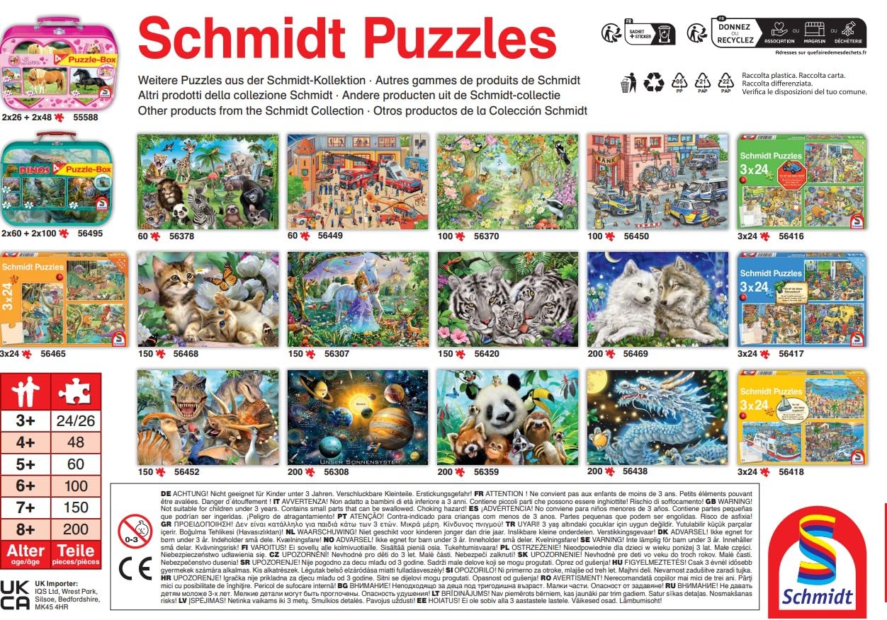 Schmidt Spiele 56450 Polizeieinsatz, 100 Teile Kinderpuzzle - Image 2