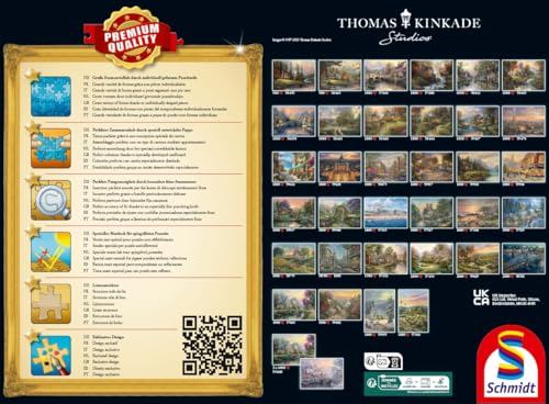 Schmidt Spiele 59494 Thomas Kinkade, Der Weihnachtsmann und Seine Wichtel, 1000 Teile Puzzle - Image 4
