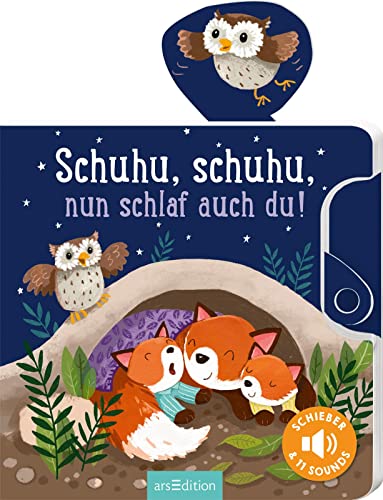 Schuhu, schuhu, nun schlaf auch du!: Schieber und 11 Sounds | Ein innovatives Schieber-Soundbuch für die Kleinsten ab 18 Monaten - Image 2