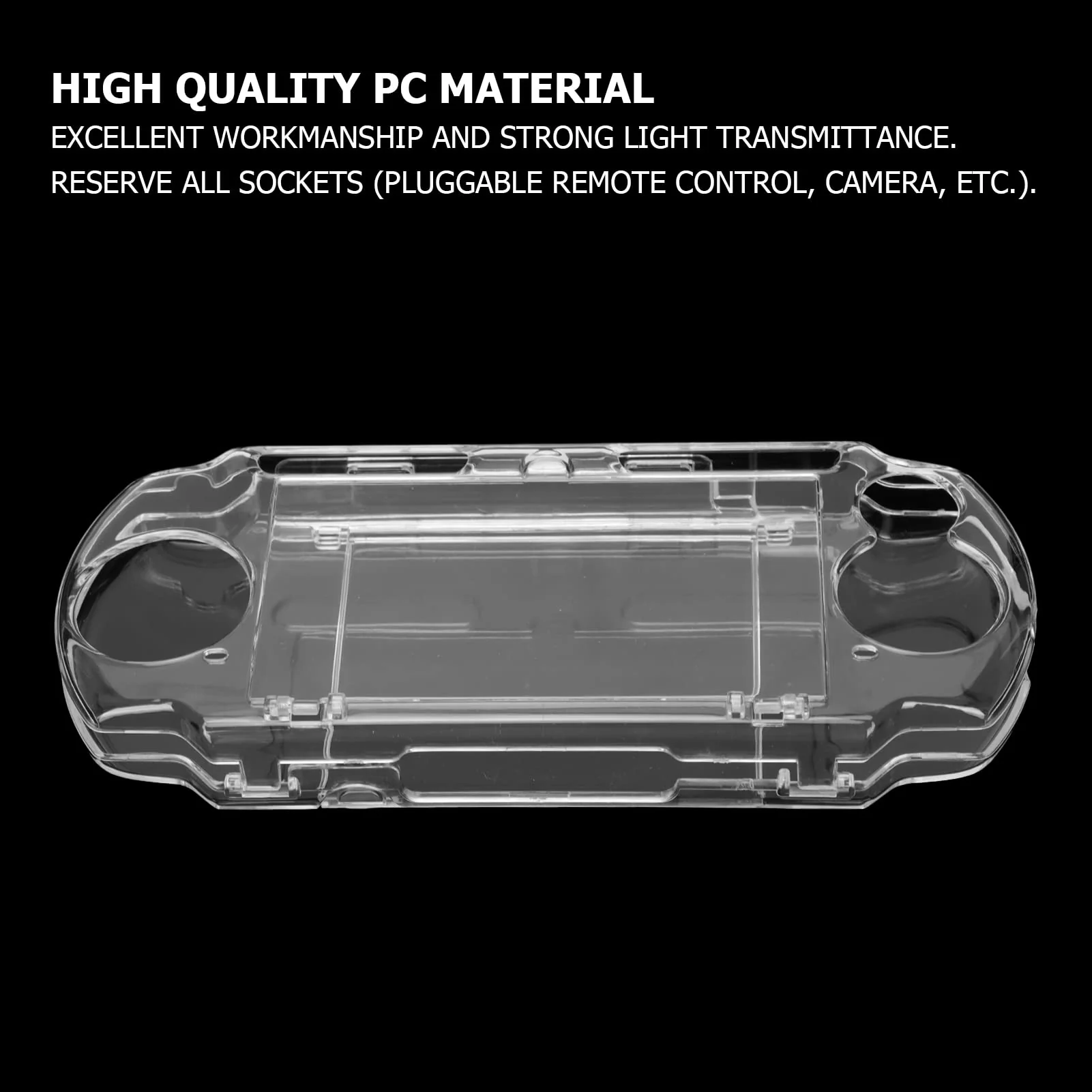Schutzhülle für PSP2000/3000, Universelle Schutzhülle für PSP, Verhindert Verrutschen, Stoßfeste Transparente Schutzhülle mit Filmhalterung - Image 5
