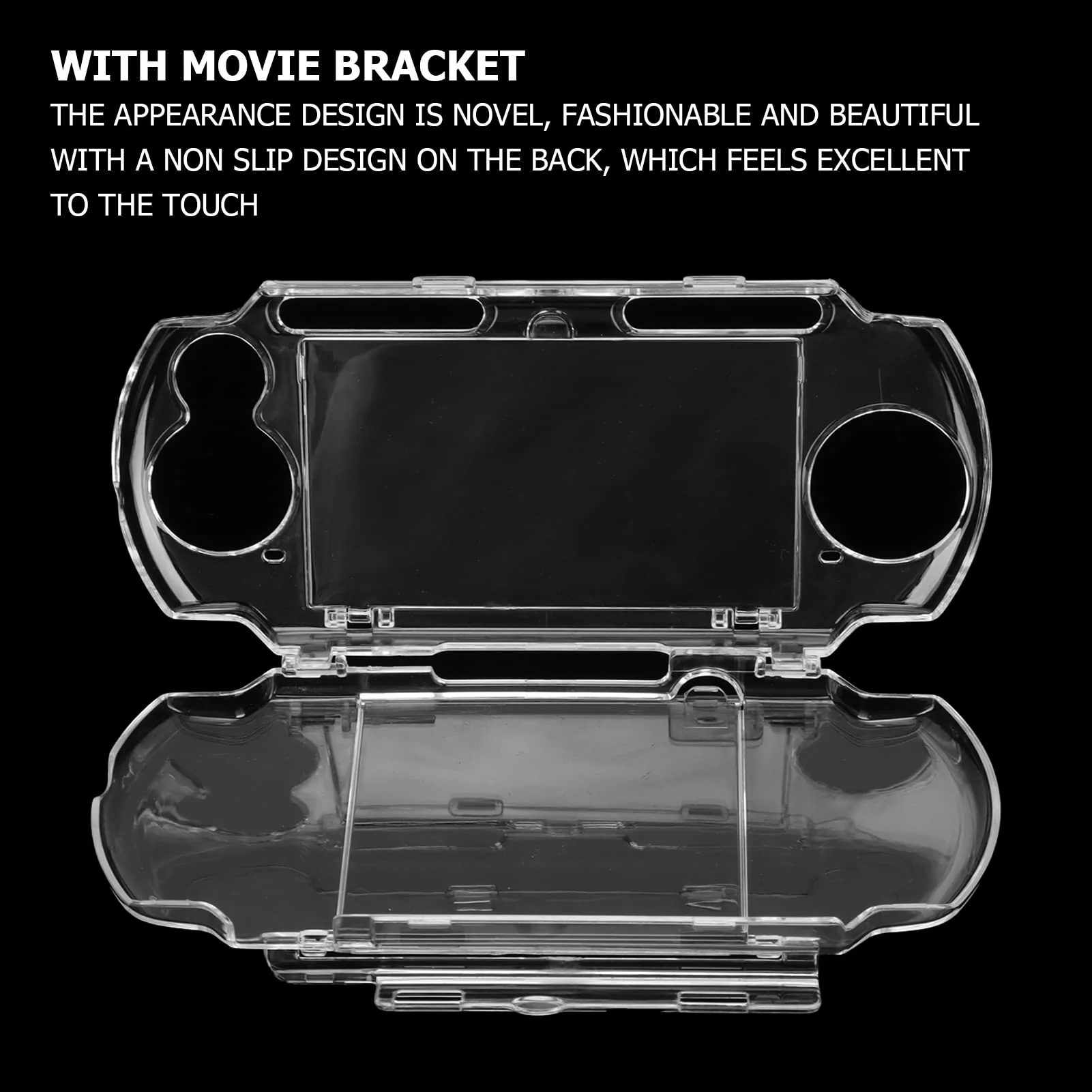Schutzhülle für PSP2000/3000, Universelle Schutzhülle für PSP, Verhindert Verrutschen, Stoßfeste Transparente Schutzhülle mit Filmhalterung - Image 7