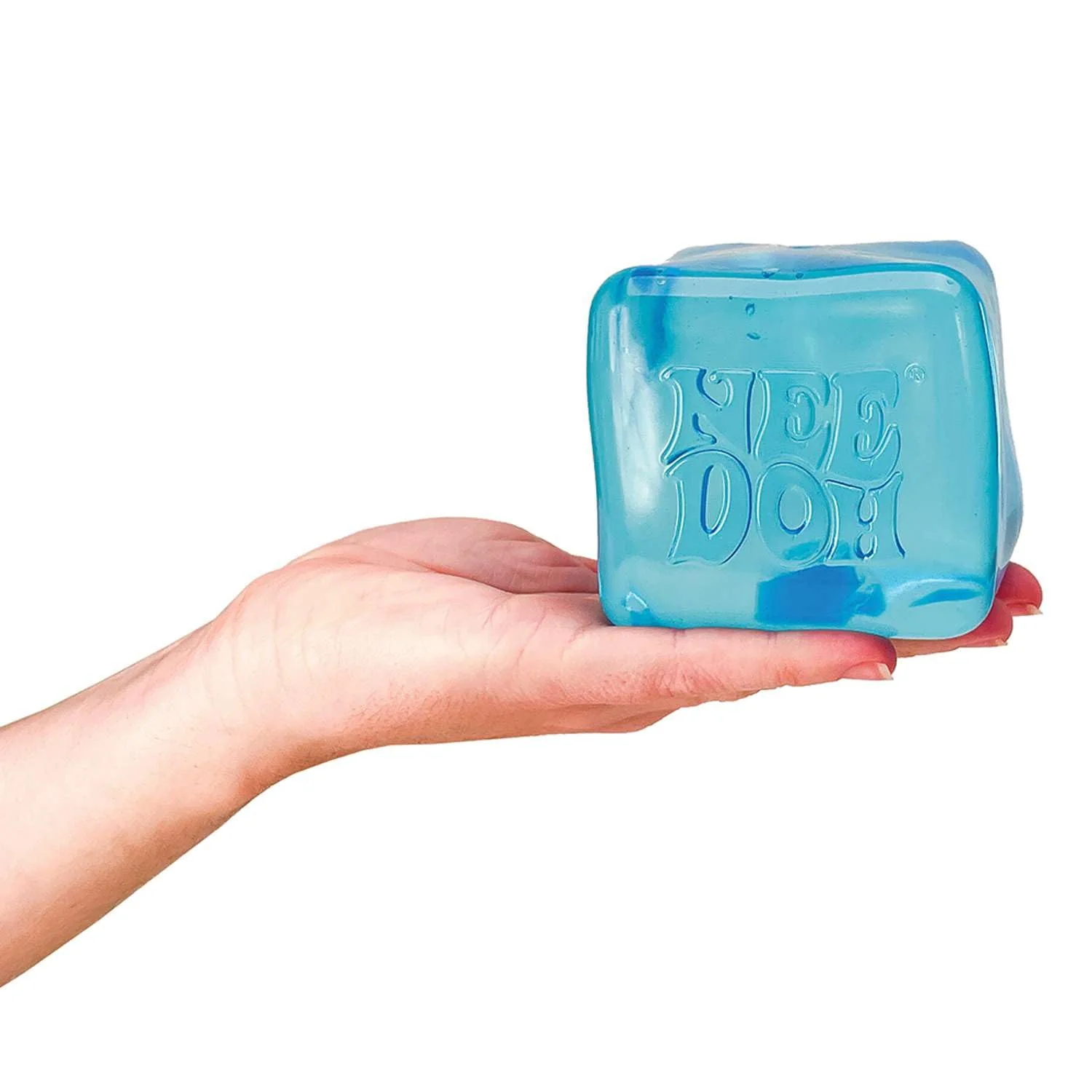 Schylling NeeDoh Nice Berg – Riesiger NeeDoh Nice Cube – sensorisches Quetschspielzeug mit einem super soliden Squish – ab 3 Jahren – EIN Würfel - Image 6