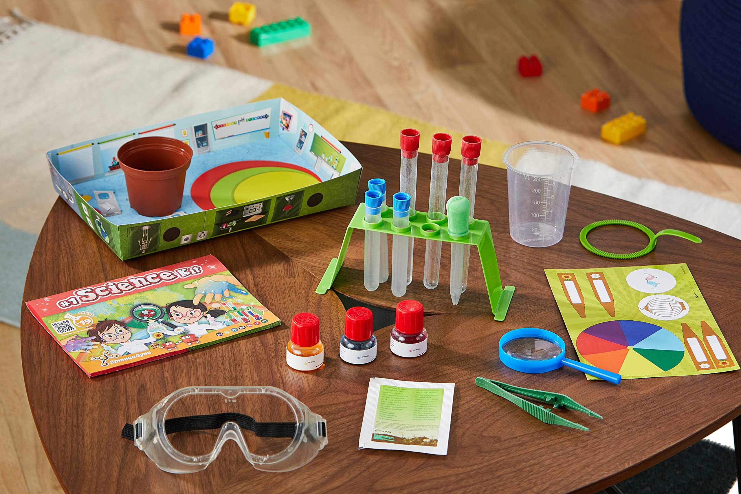 Science4you Mein erstes Experimentierkasten - Spiel mit 26 Experimente für Kinder ab 4 - Lernspielzeug mit Chemiebaukasten für Kinder, Spielzeug und Geschenke für Junge und Mädchen ab 4 5 6 7+ Jahre - Image 9