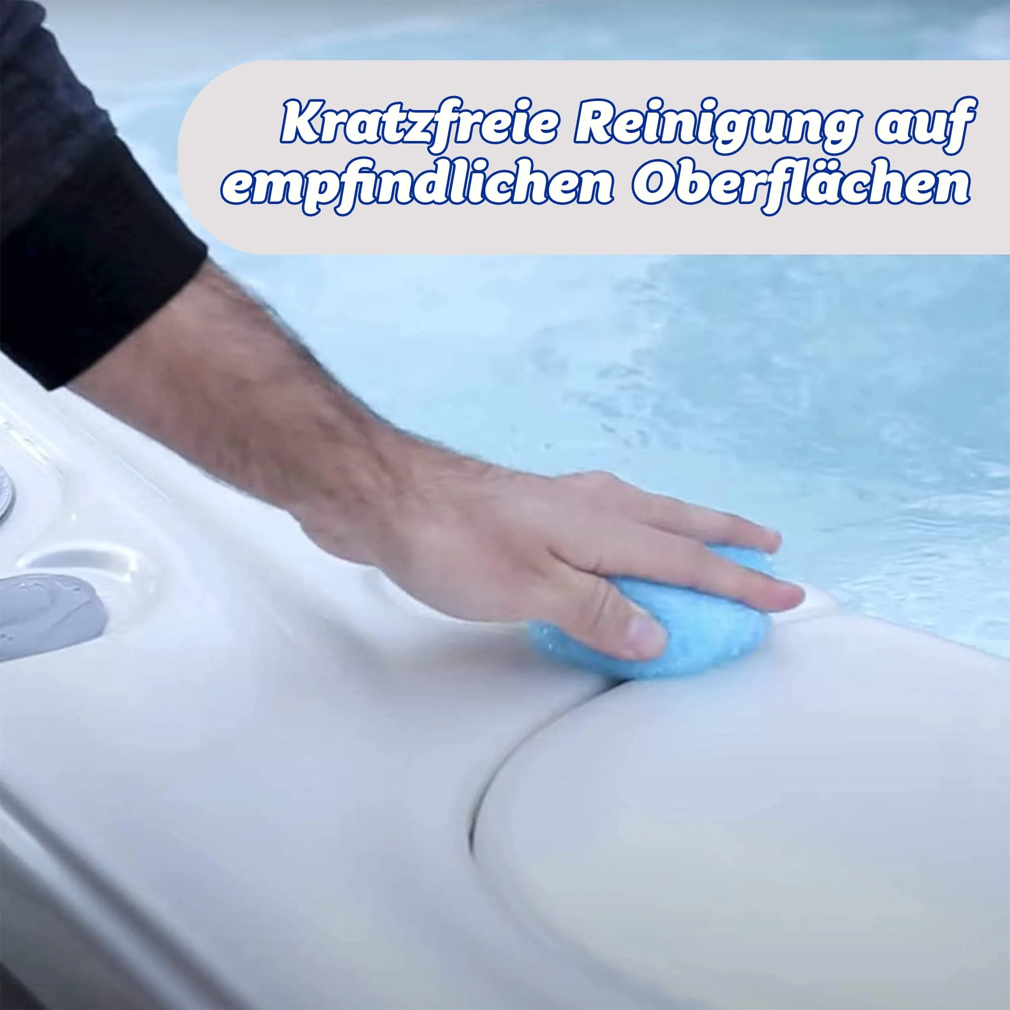 Scrub Daddy Colors Spülschwamm, Putzschwämme im Multipack - Texturveränderung, kratzfreier Schmutzradierer Schwamm für die Küche, geruchsresistent, Küchenschwamm spülmaschinenfest - 4er-Pack - Image 6