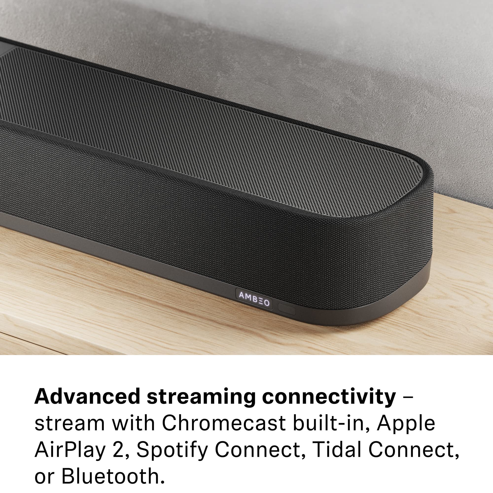 Sennheiser AMBEO Soundbar Plus für TV und Musik - EU-Stecker - 3D Surround Sound, virtuelles 7.1.4-Lautsprecher-Setup, eingebaute Dual Subwoofer und erweiterte Streaming-Anbindung - Image 9