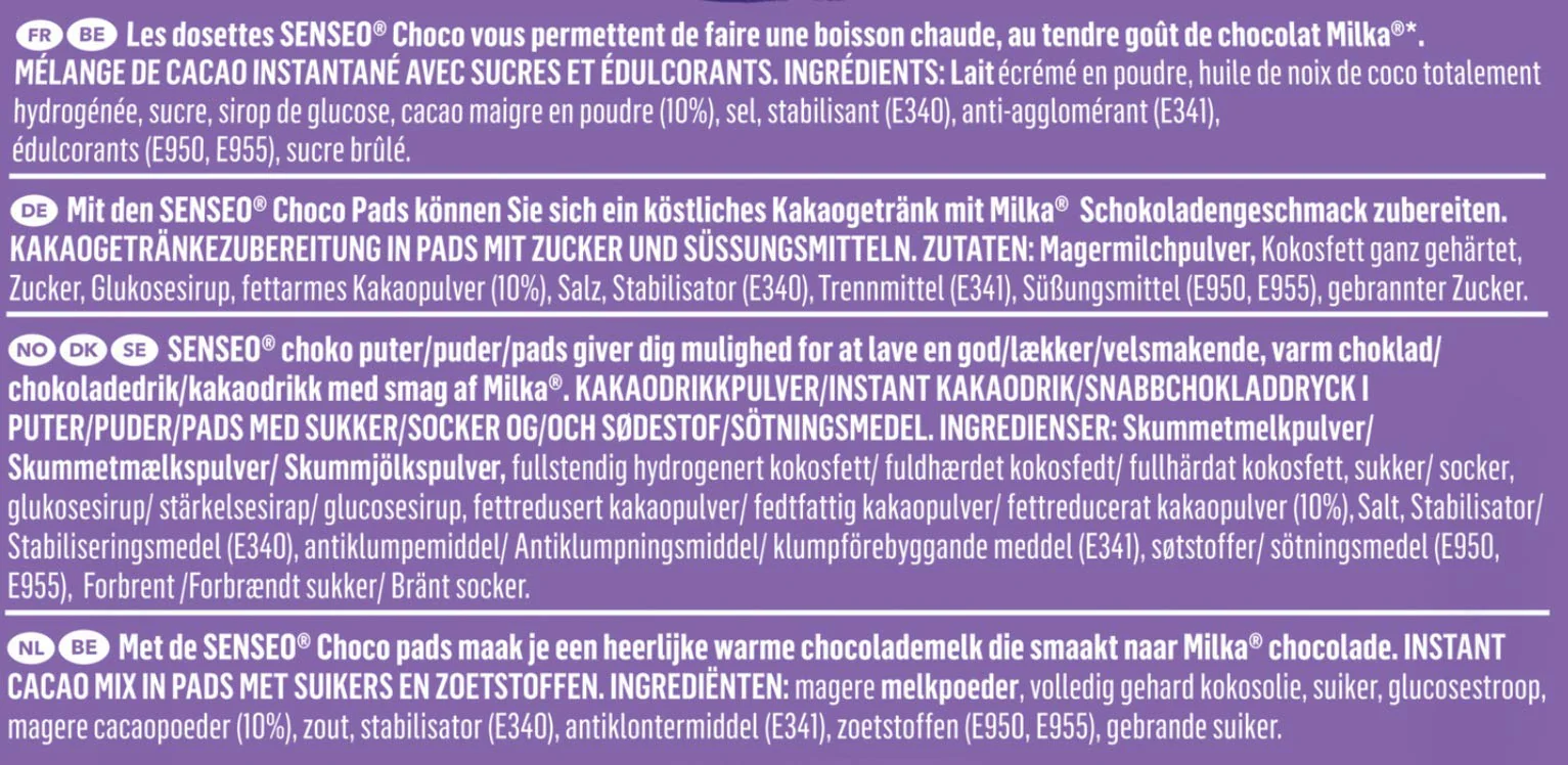 Senseo Milka Kakao Pads, 80 Senseo kompatible Pads, 10er Pack, 10 x 8 Getränke - Image 8
